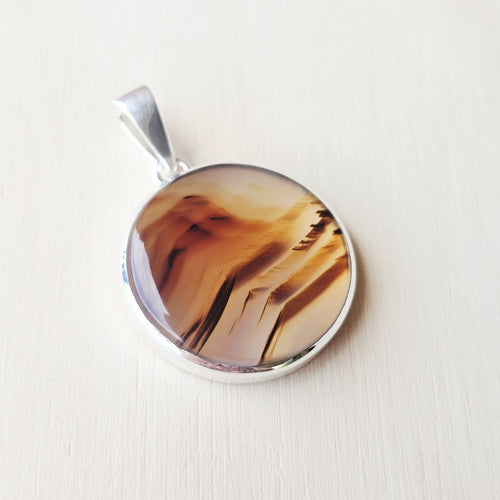 Montana Agate Pendant | Earth's Mosaic