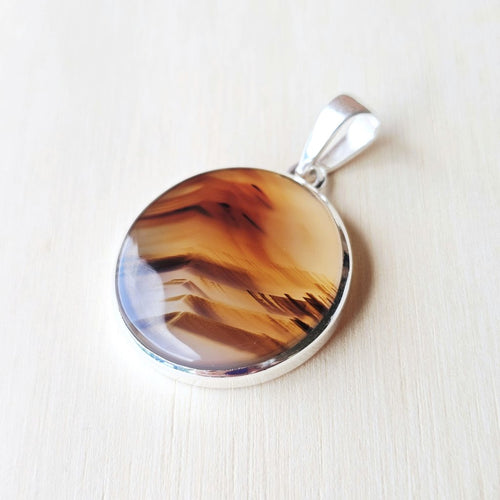 Montana Agate Pendant | Earth's Mosaic