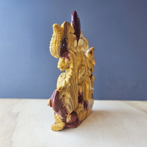 Mookaite Snake Carving | As Above, So Below
