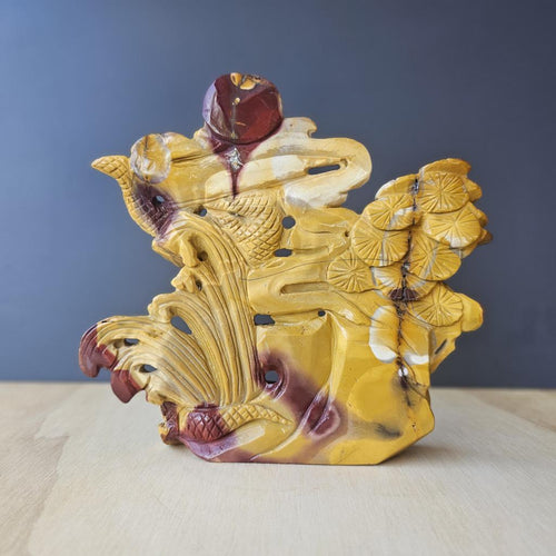 Mookaite Snake Carving | As Above, So Below