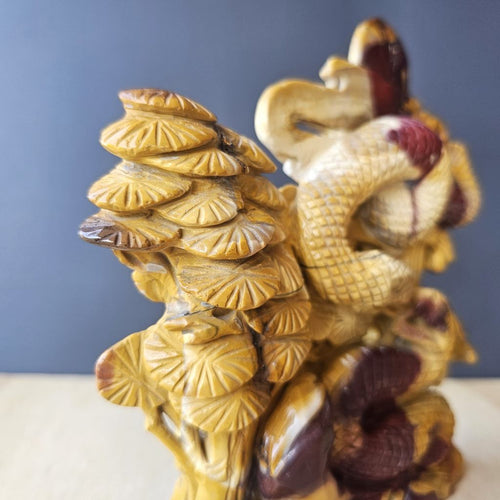 Mookaite Snake Carving | As Above, So Below