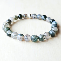 Moss Agate Bracelet | Strong & Steady