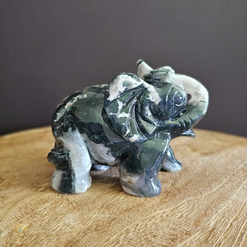 Moss Agate | Elephant 1kg