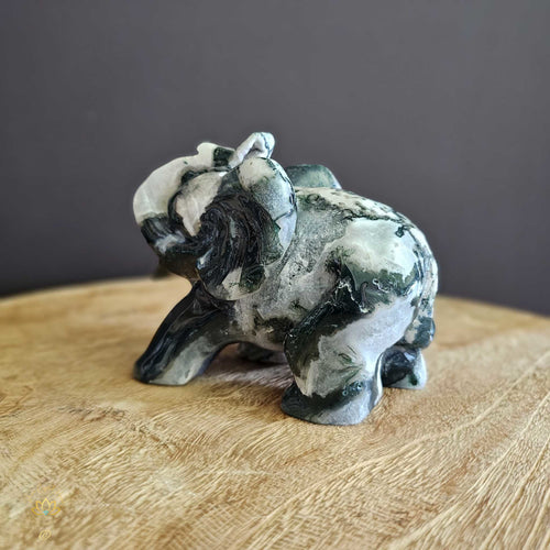 Moss Agate | Elephant 1kg