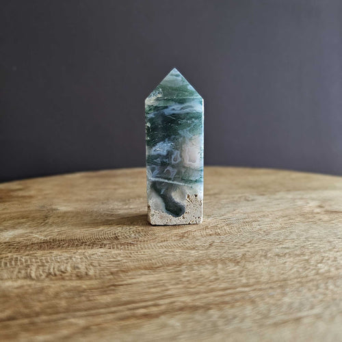 Moss Agate | Obelisk 135gms