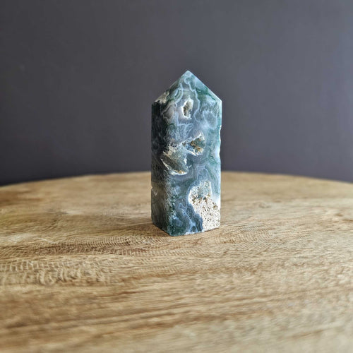 Moss Agate | Obelisk 135gms