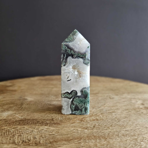 Moss Agate | Obelisk 186gms