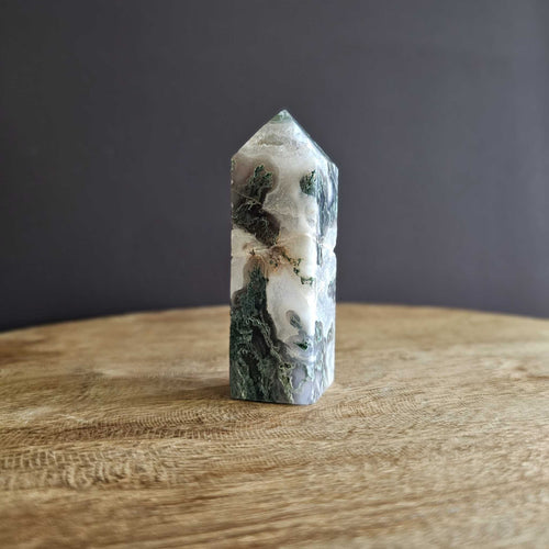 Moss Agate | Obelisk 186gms