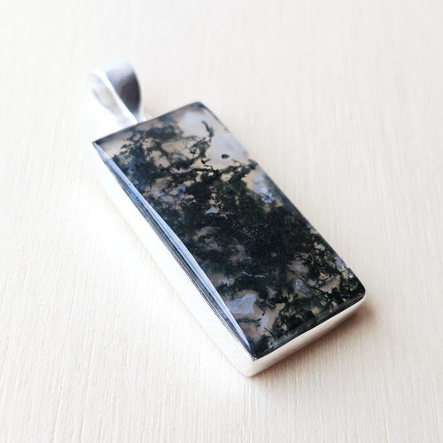 Moss Agate Pendant | Whisper Of The Forest