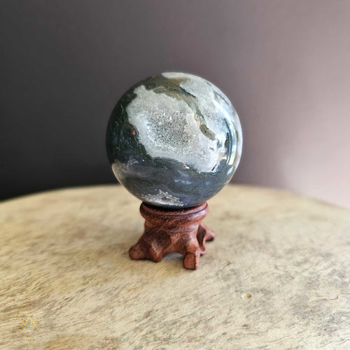 Moss Agate | Sphere 306gms