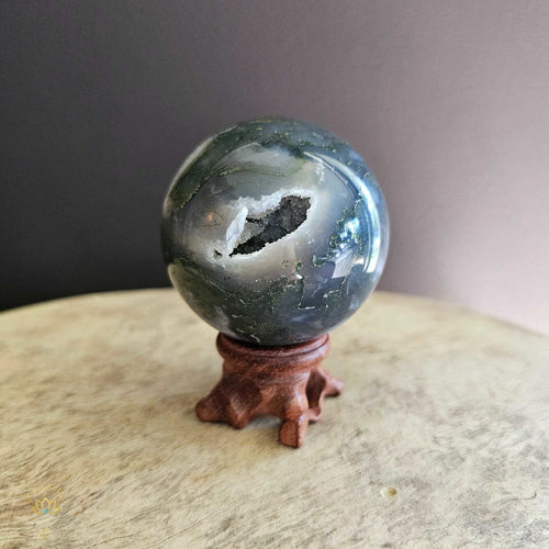 Moss Agate | Sphere 306gms