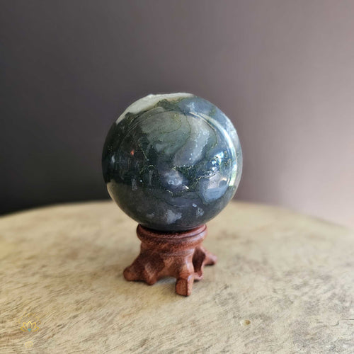 Moss Agate | Sphere 306gms