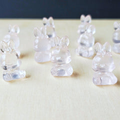 Mozambique Rose Quartz Bunnies | Bunny Love