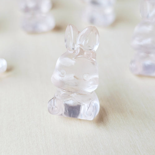 Mozambique Rose Quartz Bunnies | Bunny Love