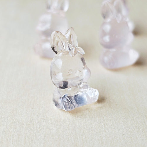 Mozambique Rose Quartz Bunnies | Bunny Love