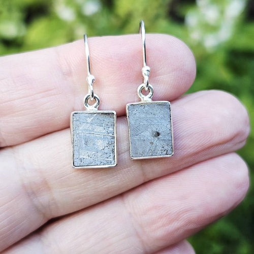 Muonionalusta Meteorite Earrings | Interstellar Muse