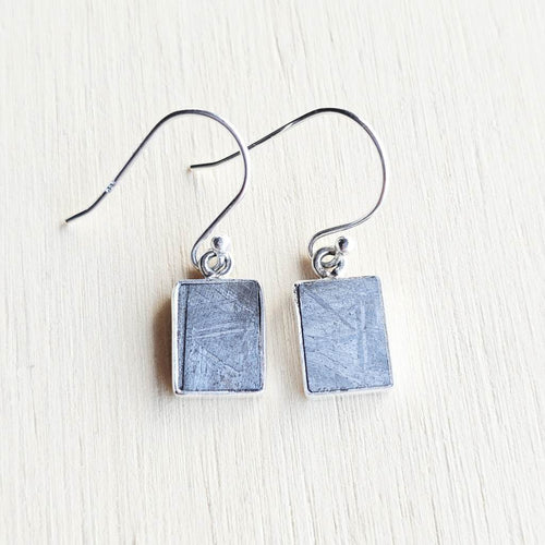 Muonionalusta Meteorite Earrings | The Infinite Pair