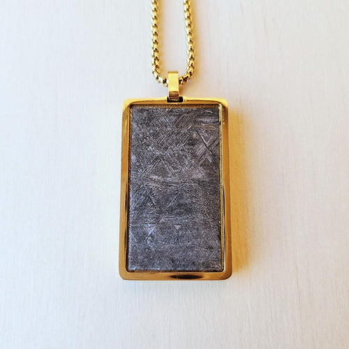Muonionalusta & Sericho Meteorite Pendant | Galactic Origin