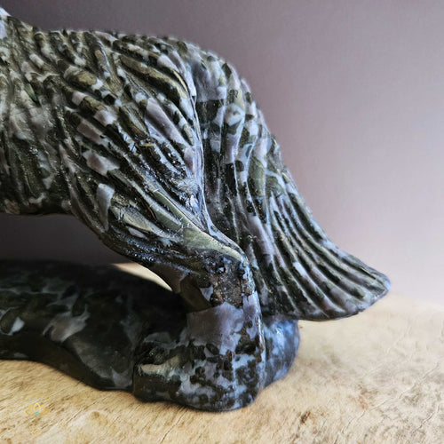 Mystic Merlinite (Indigo Gabbro) Wolf 1.6kgs