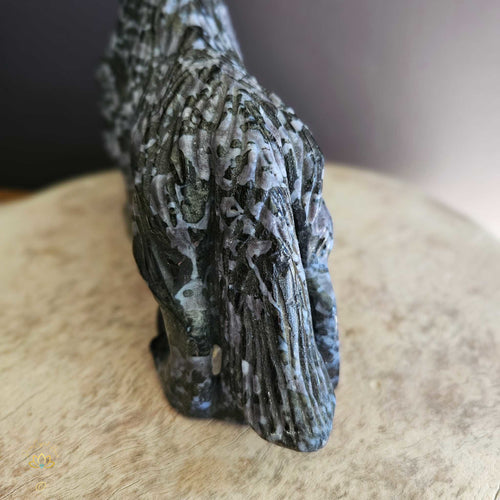 Mystic Merlinite (Indigo Gabbro) Wolf 1.6kgs