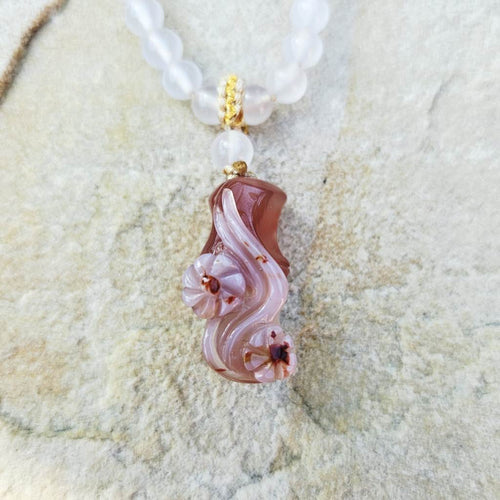 Nanhong Agate Adjustable Necklace | Harmony