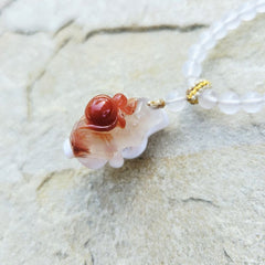 Nanhong Agate Adjustable Necklace | Weaver Of Fortune
