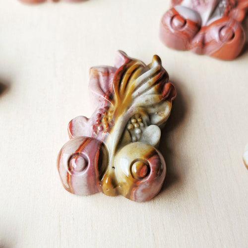 Natural Alashan Stone Goldfish | Alashan Prosperity Keepers
