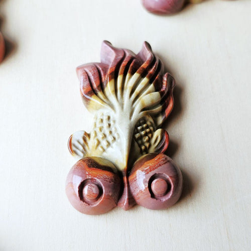 Natural Alashan Stone Goldfish | Alashan Prosperity Keepers