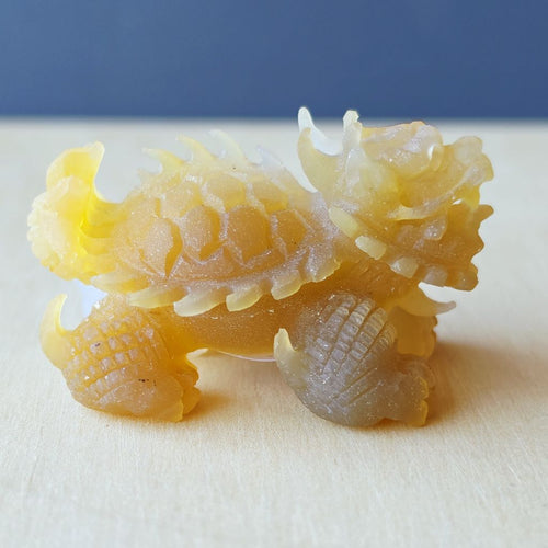 Natural Carnelian Dragon Turtle | Hand Carved Longgui