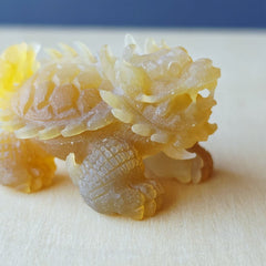 Natural Carnelian Dragon Turtle | Hand Carved Longgui