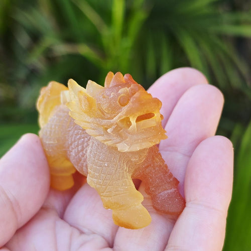 Natural Carnelian Qilin | Hand Carved Qilin