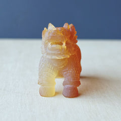 Natural Carnelian Qilin | Hand Carved Qilin