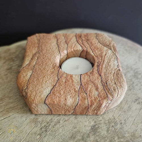 Navajo Sandstone | Candle/Sphere Holder 596gms