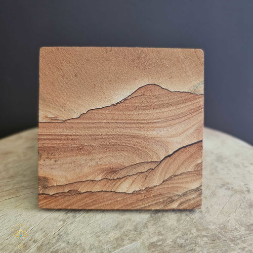 Navajo Sandstone | Square Coaster Set 734gms