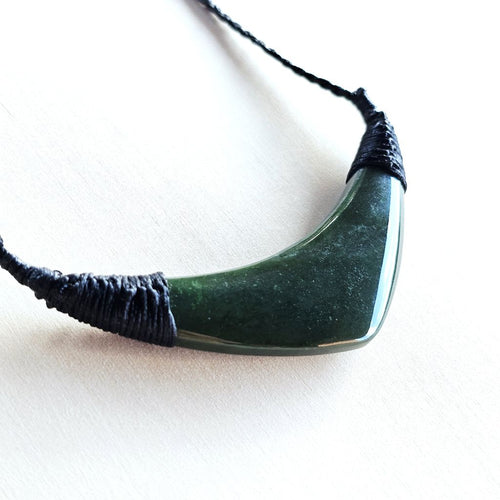 Nephrite Jade Adjustable Necklace | Jade Of Arc