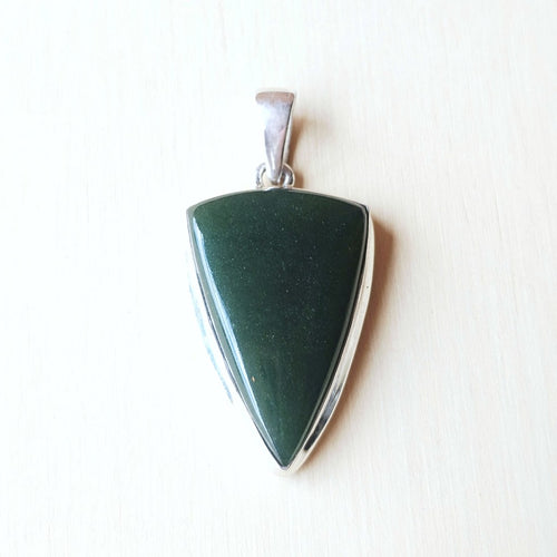 Nephrite Jade Pendant | Emerald Current