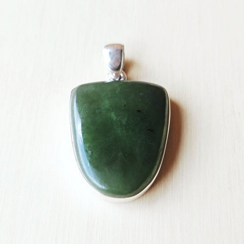 Nephrite Jade Pendant | Gentle Ascension