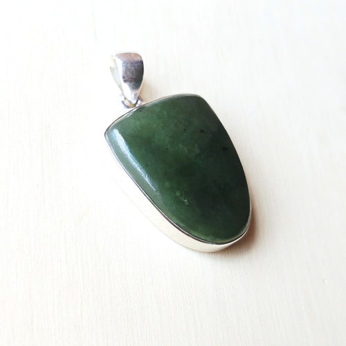 Nephrite Jade Pendant | Gentle Ascension