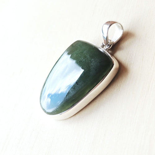 Nephrite Jade Pendant | Gentle Ascension