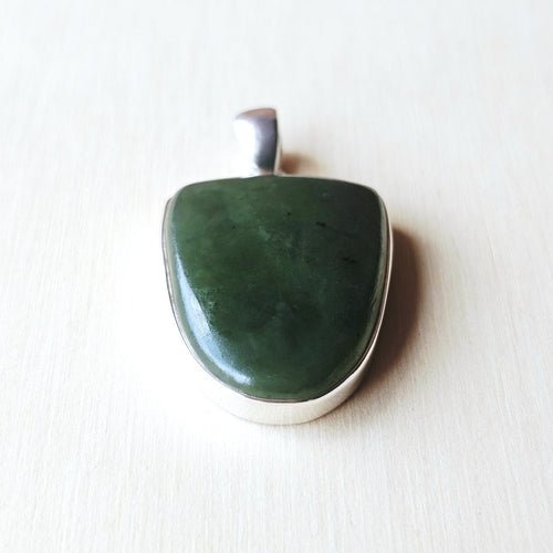 Nephrite Jade Pendant | Gentle Ascension
