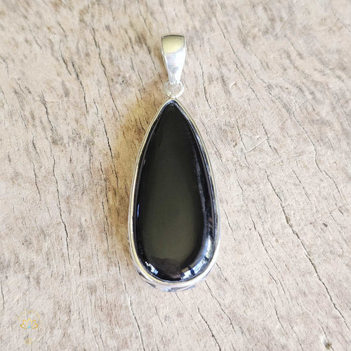 Obsidian Pendant & Earring Set | Inner Alchemy