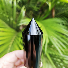 Obsidian Vogel Wand | 24 Sides 270gms