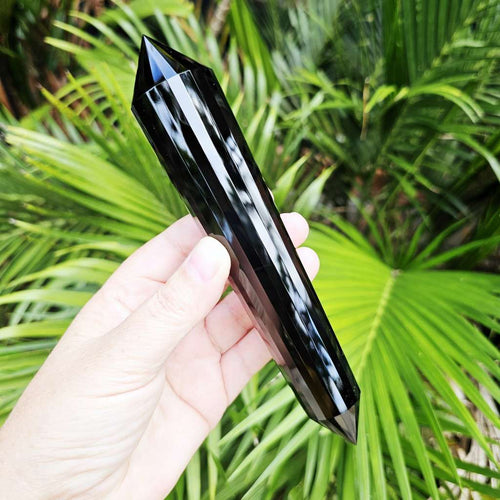 Obsidian Vogel Wand | 24 Sides 270gms
