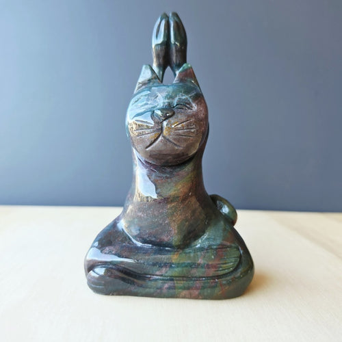 Ocean Jasper Cat | Mystic Yoga