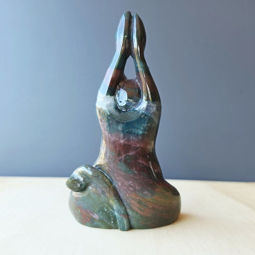 Ocean Jasper Cat | Mystic Yoga