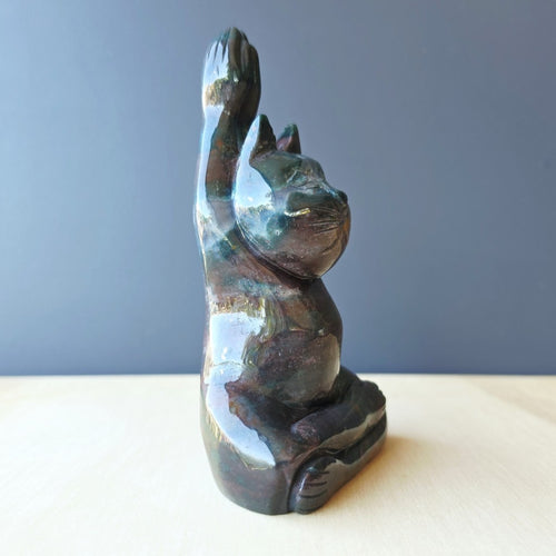 Ocean Jasper Cat | Mystic Yoga