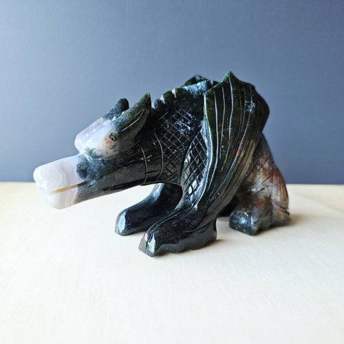 Ocean Jasper Dragon | Calm Current Guardian