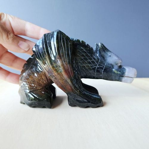 Ocean Jasper Dragon | Calm Current Guardian
