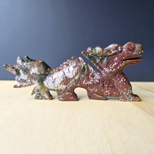 Ocean Jasper Dragon | Guardian Of Flow