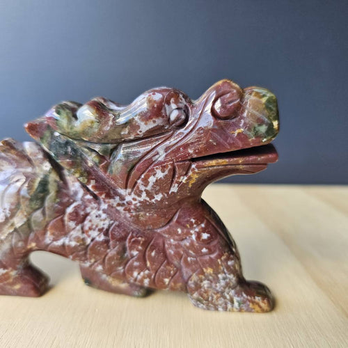 Ocean Jasper Dragon | Guardian Of Flow